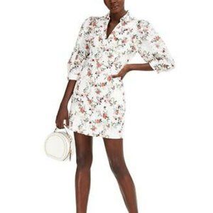 INC Eyelet Summer Shirt Dress, Size 8